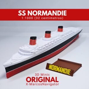 SS Normandie 1:1000 -